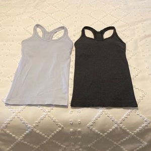 Lululemon ebb to street tank tops (buy separately or as a set for a discount)